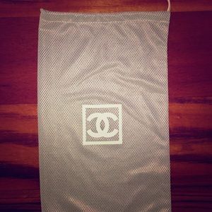 CHANEL Accessories - Chanel accessory drawstring dust bag CHANEL Accessories - Chanel accessory drawstring dust bag
